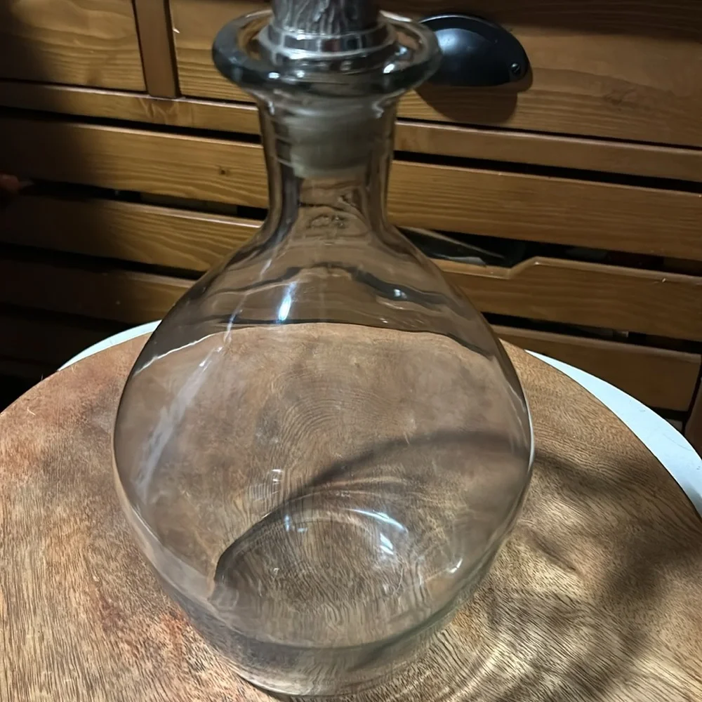 Crate & Barrel RARE Stag Decanter